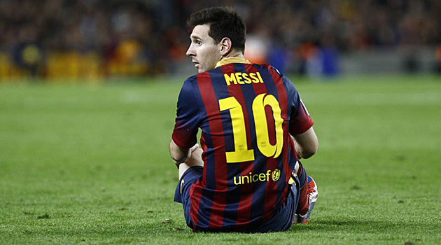 Барселона повідомила допомогою медичного висновку, що Мессі пропустить близько двох місяців через пошкодження двоголового м'яза стегна лівої ноги