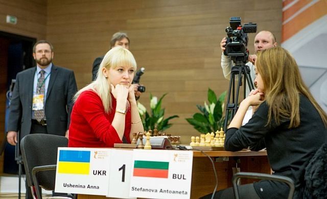 Анна Ушеніна у фіналі чемпіонату світу обіграла Антоанета Стефанова з Болгарії