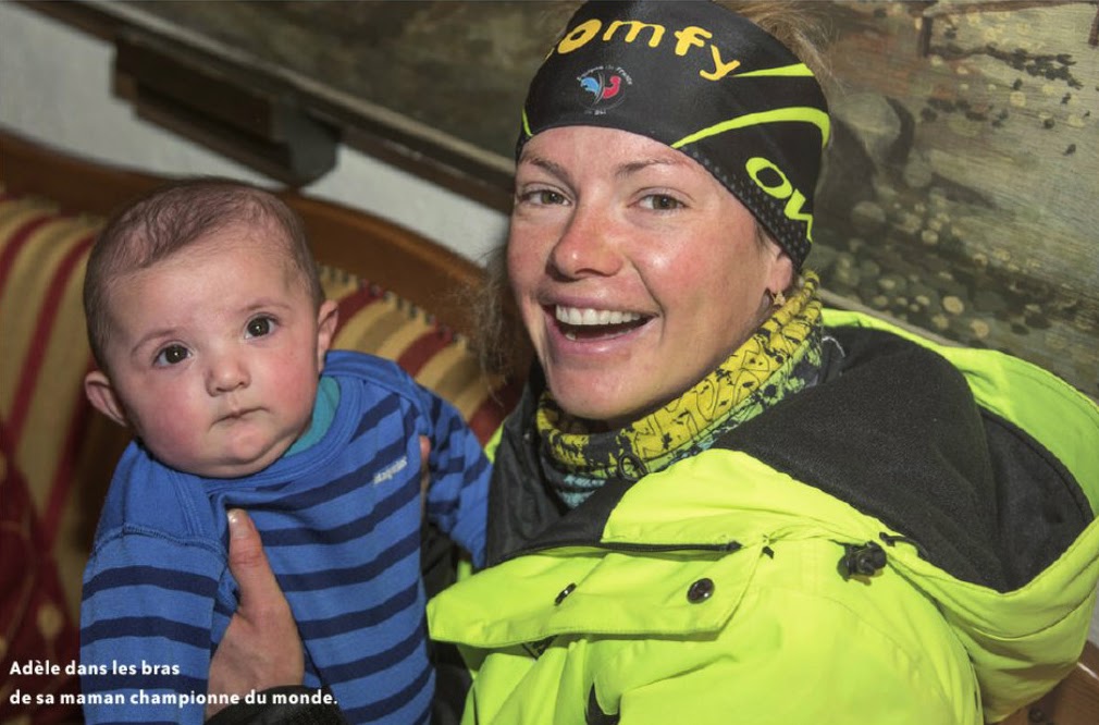 «Я багато говорила з Лів Грете (норвезька біатлоністка, колишня дружина Рафаеля Пуаре, володарка трьох олімпійських медалей, одного БХГ і восьмикратна чемпіонка світу), у якій було тріумфальне повернення після вагітності в 2004 році, в той рік вона завоювала найбільше нагород»
