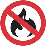 Полный запрет огня означает отсутствие пожаров на открытом воздухе