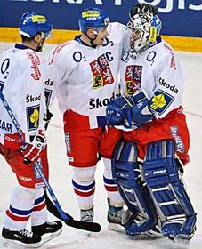 Фото: ЧТК   Згідно з регламентом турніру, чеські хокеїсти грали перший матч вдома зі шведами