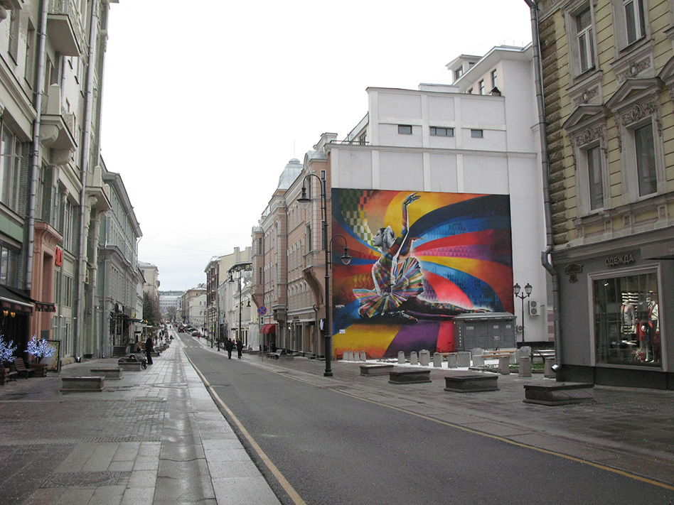 ru вирішив зібрати кращі приклади російського стріт-арту, створені талановитими вуличними художниками