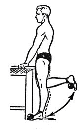 Кількість підняттів ноги повинна дорівнювати 10-15 разам, а підходів - не більше трьох