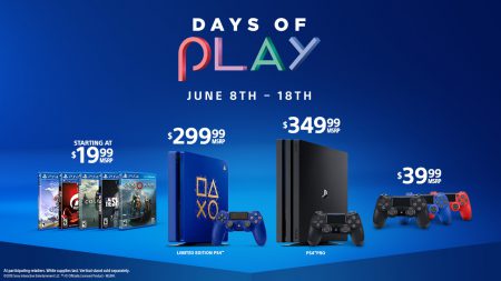 Компанія Sony повідомила про старт акції Days of Play / «Час грати», в рамках якої власники консолей PlayStation зможуть придбати гри зі знижкою, а ті, хто до сих пір не набув приставку, зможуть купити спеціальне видання консолі PS4