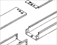 Інструкція по монтажу-Cборка лотків і горизонтальних аксесуарів